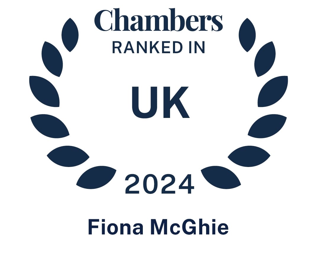 Chambers Top Ranked 2024 - Fiona McGhie
